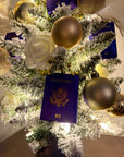 Passport to USA Mini Christmas Tree