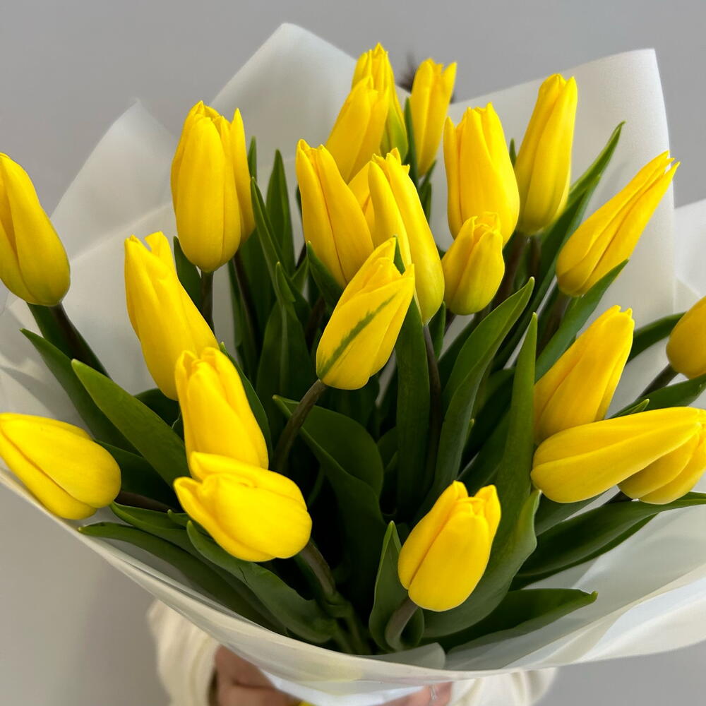 Yellow Tulips Bouquet
