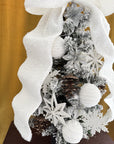 Let It Snow Mini Christmas Tree
