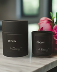 Peony Candle | La Fleur, xo.