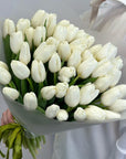 White Tulips Bouquet