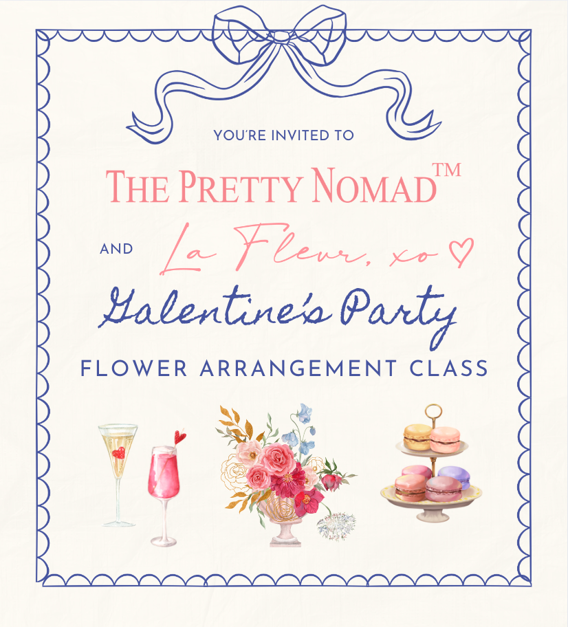 Galentine’s Flower Arrangement Class (2/13)